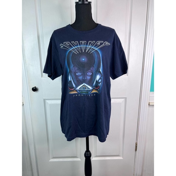 Tultex Other - Journey Frontiers 2006 graphic band shirt medium